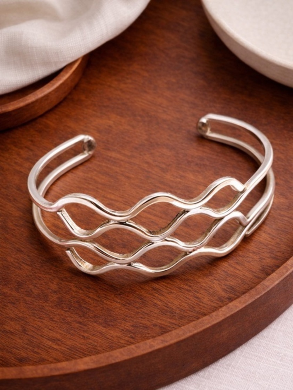 Vintage Mexican Sterling Silver Bracelet